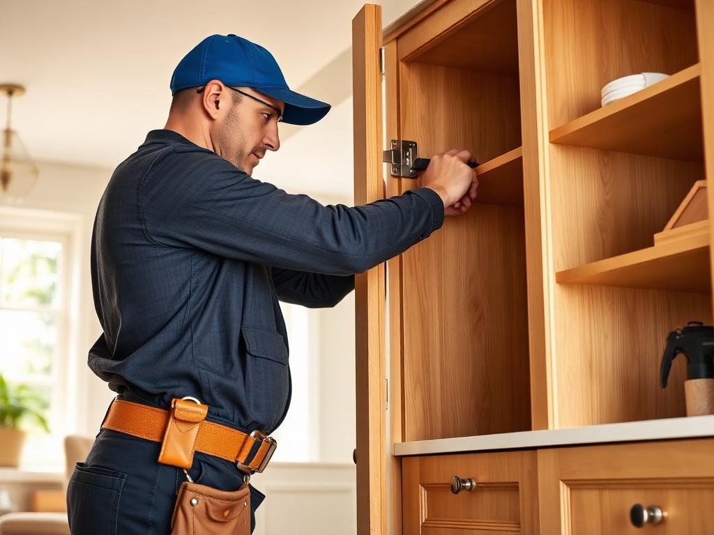 Handyman professional at work in South Florida