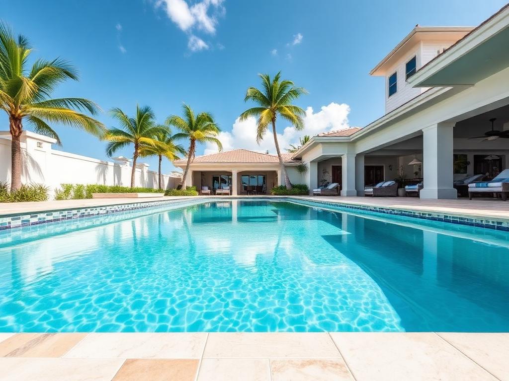 Pool Services professional at work in South Florida